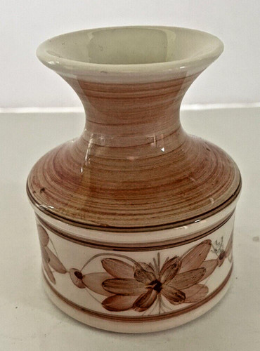 Jersey pottery bud vase - pottery,