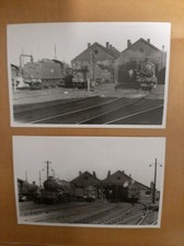 1962 Banbury Locomotive Shed, Oxon, Photographs x2