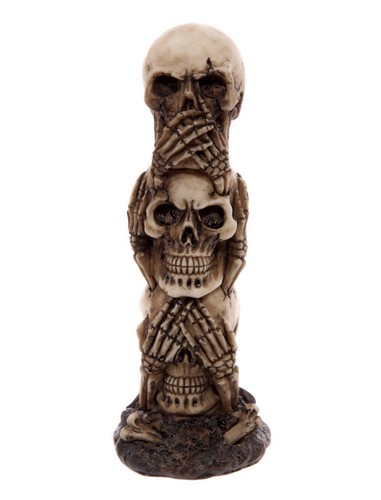 Gruesome stack skulls - gruesome, of
