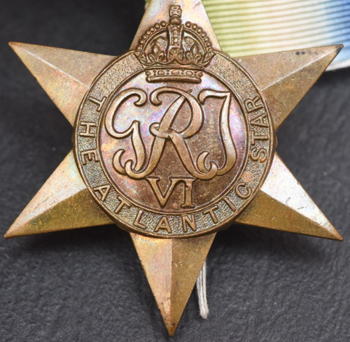 Ww2 medal the atlantic star - the,