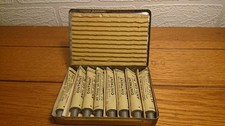 WW2 Ointment NO.2 Tin with 8  tubes plus mk2 eyeshield plus shell dressing