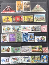 BOY SCOUTS stamp selection GIRLE GUIDES.SCOUTING & GUIDING Used Mint SCO70
