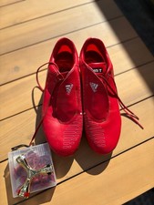 ADIDAS F50 TUNIT FOOTBALL BOOTS 2009 UK 9 MEN RED 
