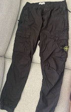 Stone Island Men's Black Nylon