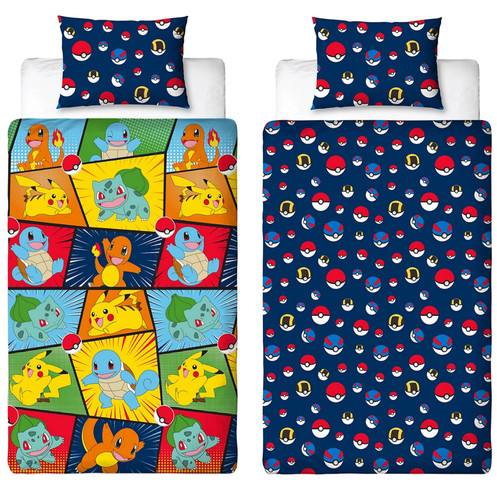Pokemon duvet cover 135x200cm - pokemon,