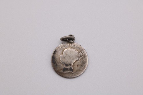 Victorian silver love token