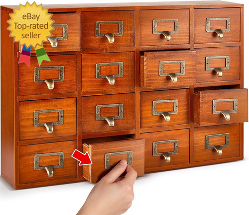Drawers apothecary cabinet - 16,
