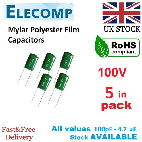Mylar capacitors polyester - capacitors,