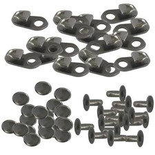 20x Speed Shoe Lace Hooks to Repair Hiking Work Outdoor Mountaineering Boots -