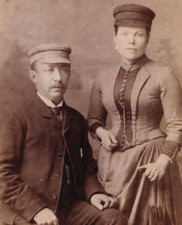 Victorian CDV Photo Couple