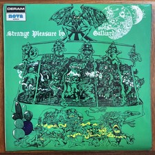 GALLIARD Strange Pleasure LP 1970 Orig UK Deram Nova RARE Prog Rock Psych Jazz