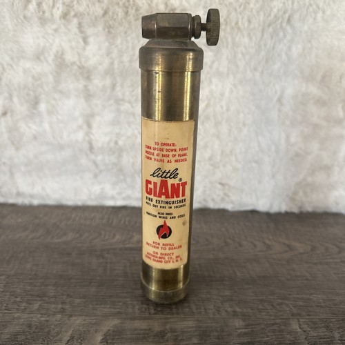 Vtg little giant - vtg, fire