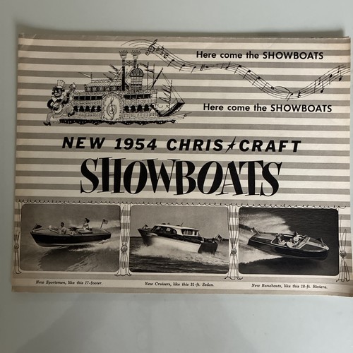 Vintage chris craft showboats - chris,