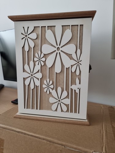 Wooden key box - wooden,