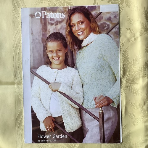 Patons flower garden knitting - patons,