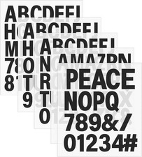 200Pcs Iron On Letters Heat