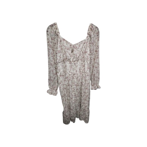 Celebrity pink floral dress - pink,