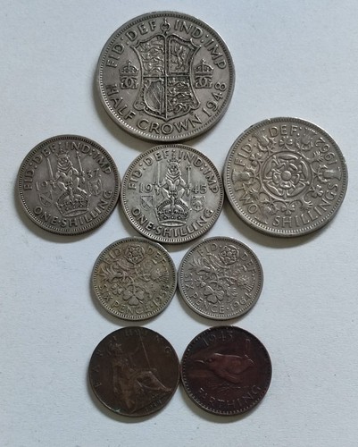 Old coin collection - uk,