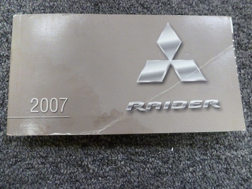 2007 mitsubishi raider - mitsubishi,
