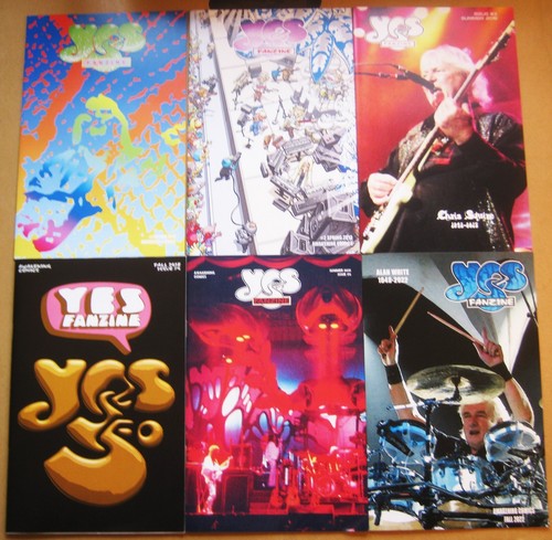Yes fanzine lot all chris - yes,