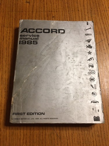 Honda accord 1985 oem - 1985,