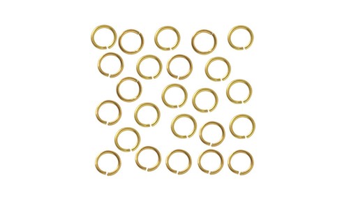 Occre 6mm brass rings - rings, (100)