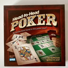 Parker Bros Poker Head-To-Head - Six Different Games In One - Contents Sealed