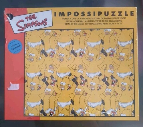 Rare simpsons impossipuzzle - rare,