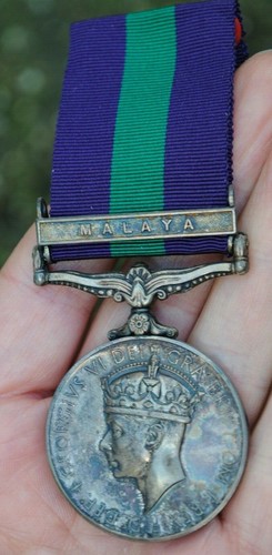 Gsm medal malaya bar - malaya,