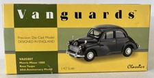 Vanguards Corgi 1:43 Morris Minor 1000 60th Ann Rose Taupe VA05807