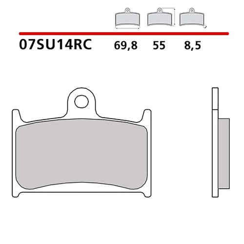 Brembo front brake pads - brake, kit