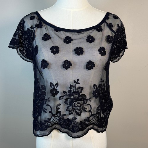 Abercrombie fitch sheer lace - &,