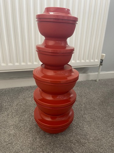 Vintage tupperware orange - tupperware, 5