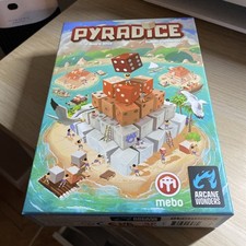 Pyradice - Mebo games Arcane Wonders dice tabletop board game - excellent cond.