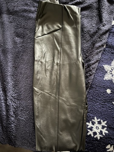 Leather effect skinny - skinny, leggings