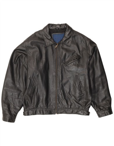 Vintage mens bomber leather - mens,