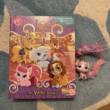 Disney Princess Palace Pets Whisker Haven My Busy Book Story 9 figures & 1 extra
