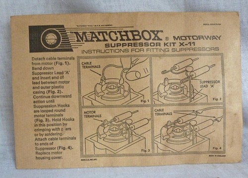 Matchbox motorway motor - motorway,