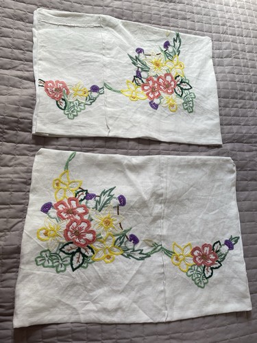 Vintage hand embroidered - vintage,