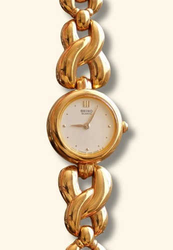 Vintage ladies gold seiko - ladies,