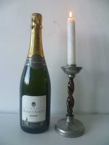 Vintage hammered pewter and - hammered,