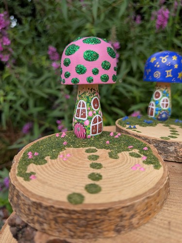 Mushroom fairy house - fairy, with