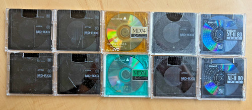 Minidiscs tdk rxg 6 - tdk-rxg, x