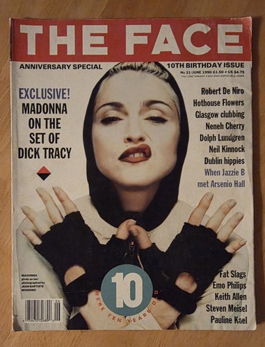 Madonna the face magazine uk - the,