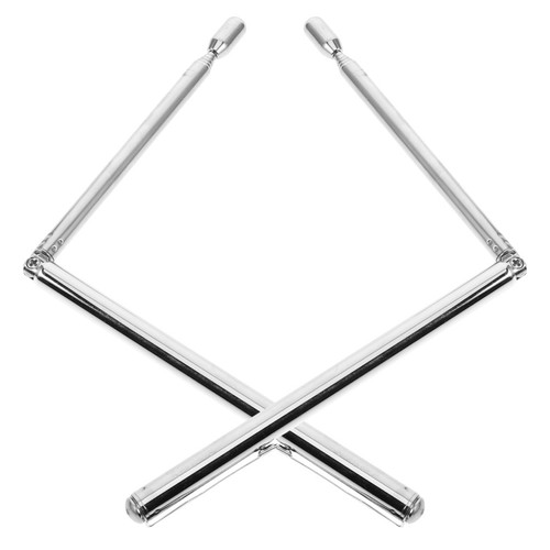2pcs retractable iron dowsing - iron,