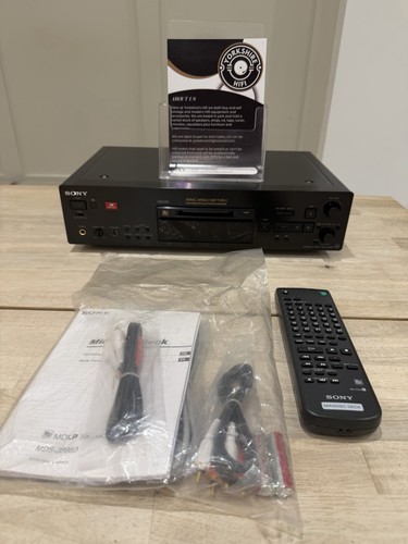 Sony mds jb980 minidisc - sony, qs