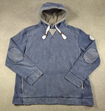 Weird Fish Mens Hoodie Blue M