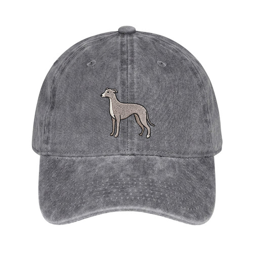 Whippet greyhound embroidered - whippet,