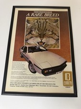 FRAMED Original 1985 Bitter Sports Coupe Magazine Advert Man Cave Wall Art Retro