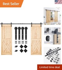 10FT Double Barn Door Hardware